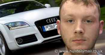 Burglars in stolen Audi TT smashed through gate of family run garage in Hull
