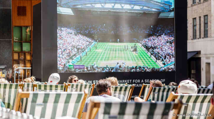 Where to watch Wimbledon 2023 on outdoor screens