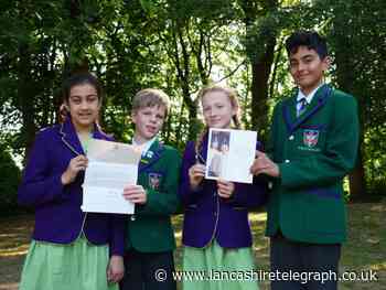 Westholme School students receive thank you letter from King and Queen