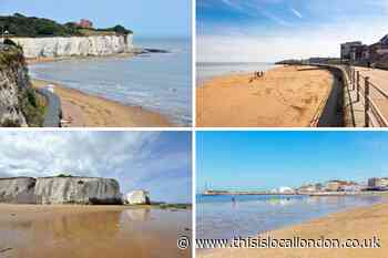 Kent Blue Flag beaches a 90 minutes’ drive from south east London