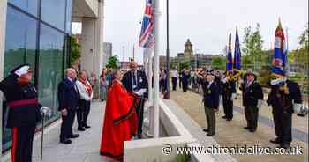 Sunderland celebrates Armed Forces Day with flag raising ceremony and family activities