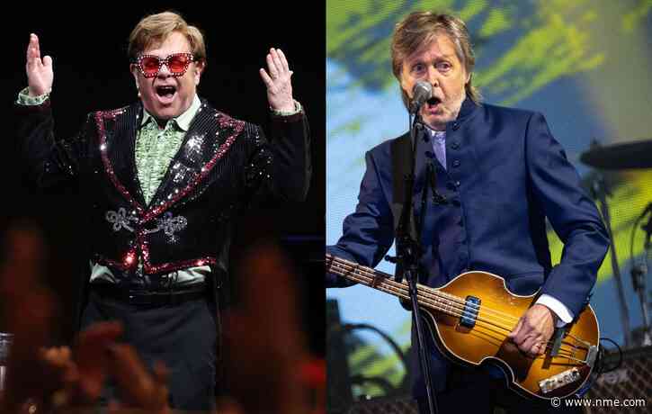 Fans think Paul McCartney might be joining Elton John on stage at Glastonbury