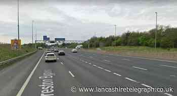 Why was the M6 near Preston closed late last night?