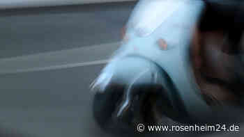 Vespa-Fahrer bei Unfall zwischen Trostberg und Altenmarkt schwer verletzt