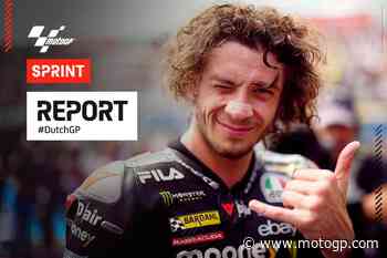 Bezzecchi, grande vittoria nella Tissot Sprint di Assen