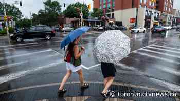 Environment Canada warns of heavy rainfall in southern and eastern Ontario