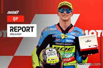 Muñoz rompe il ghiaccio: prima pole con record ad Assen