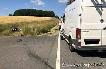 POL-PDWIL: Motorradfahrer verletzt sich schwer bei Verkehrsunfall
