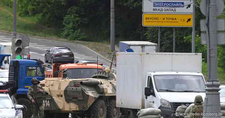 Wagner-Aufstand: Söldner schon auf halbem Weg nach Moskau