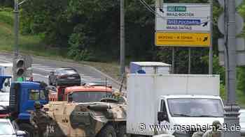 Wagner-Aufstand: Söldner schon auf halbem Weg nach Moskau