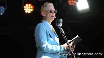 Oscar Winners Keep Popping Up at Glastonbury as Tilda Swinton Performs With Max Richter
