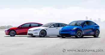 Car Wars study predicts Detroit 3 closing in on Tesla's EV market share