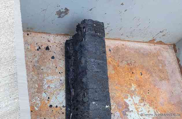 FW Stuttgart: Brand eines Elektroverteilers - Starke Verrauchung im Untergeschoß - Mobiler Großlüfter im Einsatz