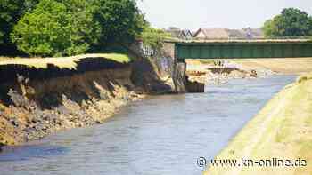 Nach Unwetter: Am Niederrhein könnte eine Bahnbrücke absacken