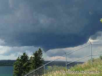 Funnel clouds, heavy rain warning in effect in Toronto