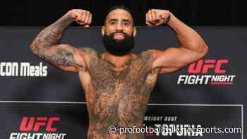 Former NFL player Austen Lane’s UFC debut ends in a no contest