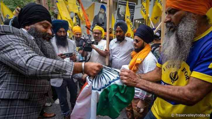 Sikh protesters in Vancouver decry Nijjar shooting death as foreign interference