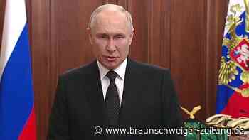 „Stoß in den Rücken“ - Putin bricht mit Prigoschin