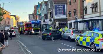 Man arrested on suspicion of drink-driving after A38 crash in Bedminster
