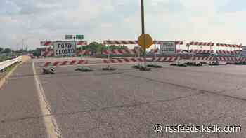 MoDOT to close all lanes of I-70 at Cave Springs for bridge work