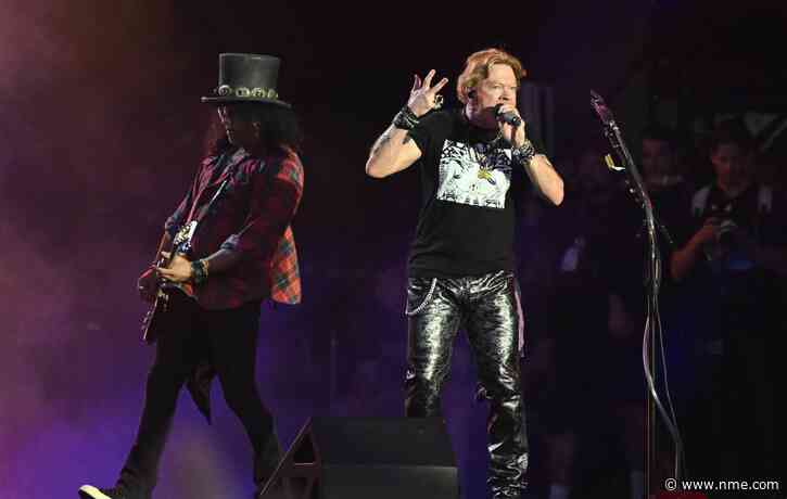 Dave Grohl joins Guns N’ Roses on stage at Glastonbury