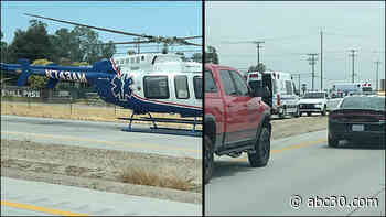 Highway 198 in Hanford reopens following crash