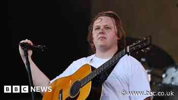 Lewis Capaldi struggles to finish Glastonbury set