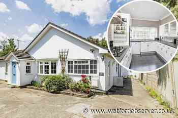 Zoopla is selling a detached bungalow near Watford