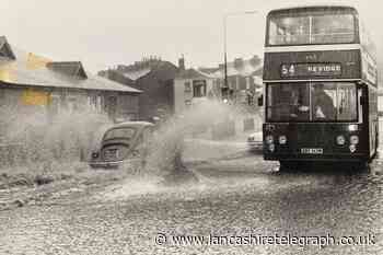 Floods left Blackburn left under water after summer downpour