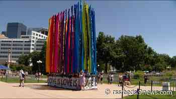 Denver Pride's annual art installation celebrates progress, while remembering there's still work left to do