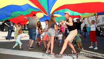 Bei "Neu-Ulm spielt" geht es fröhlich, bunt und sportlich zu