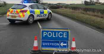 A165 Hull-Bridlington road blocked after crash at Beeford