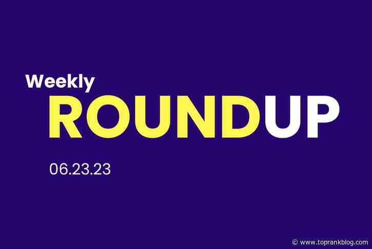 Elevate B2B Marketing News Weekly Roundup: B2B Marketers Using More AI & The B2B Creativity Formula