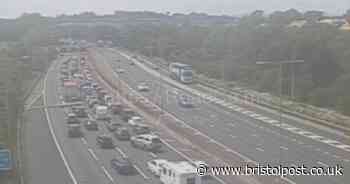 M5 traffic live: Three lanes closed due to overturned caravan