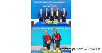 EVE appeared in THE SMARTER E EUROPE 2023 and continued to increase its overseas market - Signed 23GWh Agreement