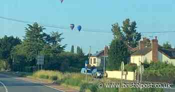 Man dies in horror hot air balloon crash after it caught fire
