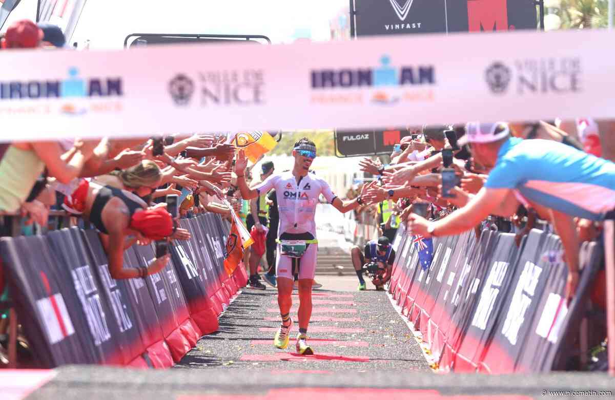 Ironman de Nice: le Niçois d'adoption Clément Mignon s'impose en 8h17, première victoire française en 18 ans