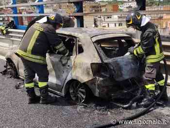L'auto esplosa in tangenziale a Napoli era un'ibrida. "Ora la verità"