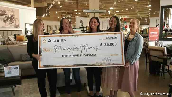Charity supporting Calgary mothers receives largest donation yet