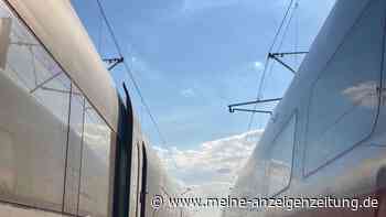 ICE mit 800 Fahrgästen bleibt auf Brücke liegen