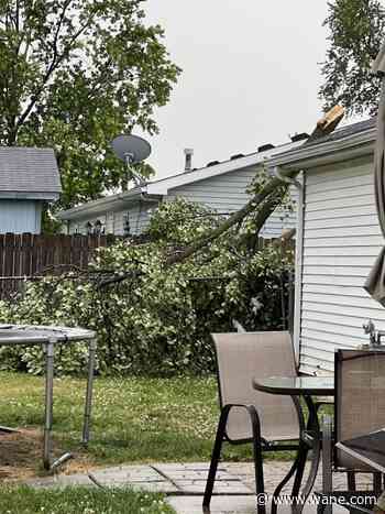 Gallery: Sunday storms bring hail, strong wind to northeast Indiana