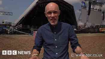 Backstage pass at Glastonbury