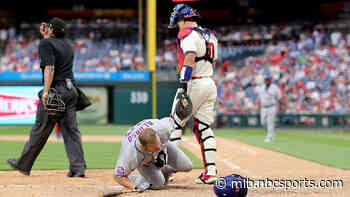 Mets walk 3 batters, hit 2 and make 1 error in 8th-inning meltdown and lose 7-6 to Phillies