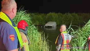Ongeval N247: Op de rotonde rechtdoor de sloot in