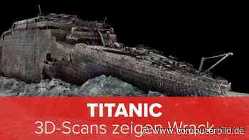 Titanic: 3D-Scans zeigen Wrack