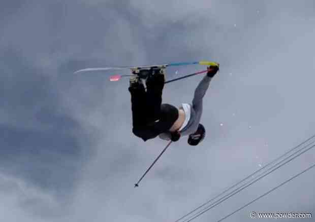 Tom Wallisch Throws Beautiful Cork 9 Blunt At Mammoth