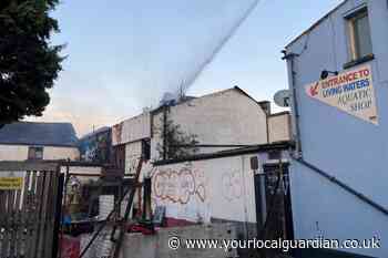 Beddington Lane building damaged in dangerous fire