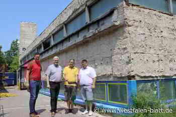 Ein für viele Delbrücker bekanntes Gebäude verschwindet