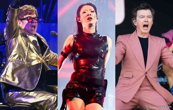 Elton John, Rina Sawayama, Rick Astley music streaming figures spike after Glastonbury