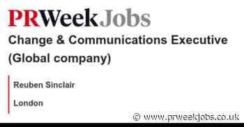 Reuben Sinclair: Change & Communications Executive (Global company)